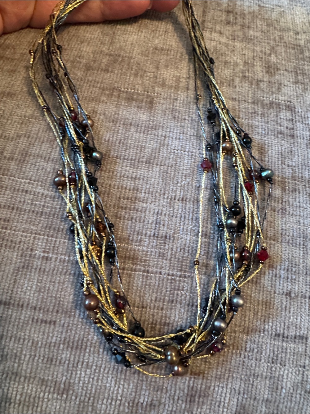 Multi-Strand Necklace - Picture 4 of 8